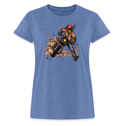 Motor bike racer - Women's Oversize T-Shirt