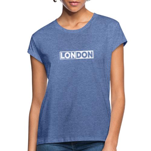 London Souvenir London Box London - Frauen Oversize T-Shirt