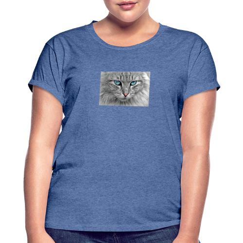 Chat - T-shirt oversize Femme