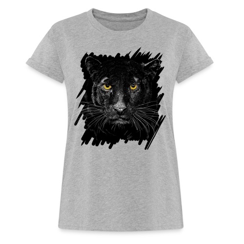 Schwarzer Panther - Frauen Oversize T-Shirt