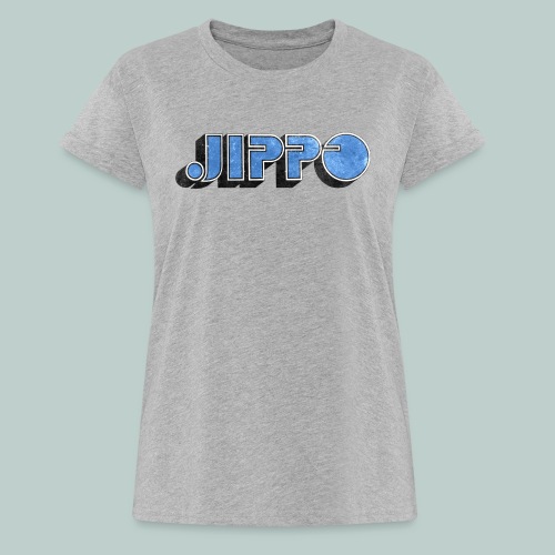 JIPPO LOGO (blue) - Rennosti istuva naisten t-paita