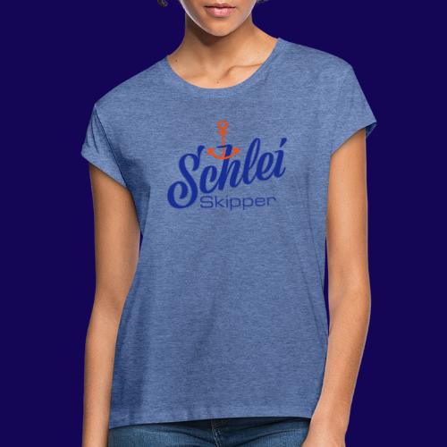 Schlei-Skipper mit Anker - Relaxed Fit Frauen T-Shirt