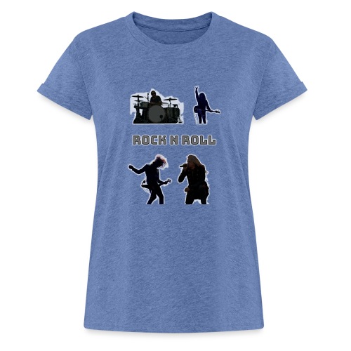 rocknroll - Ledig T-shirt dam