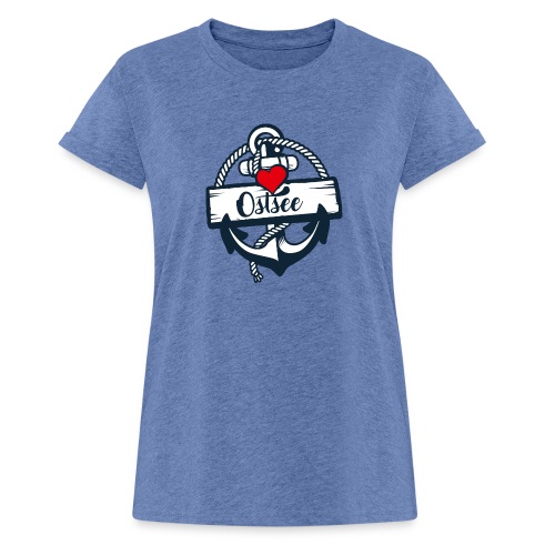 Ostsee - Frauen Oversize T-Shirt
