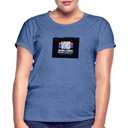 VHS HomeVideo - Frauen Oversize T-Shirt