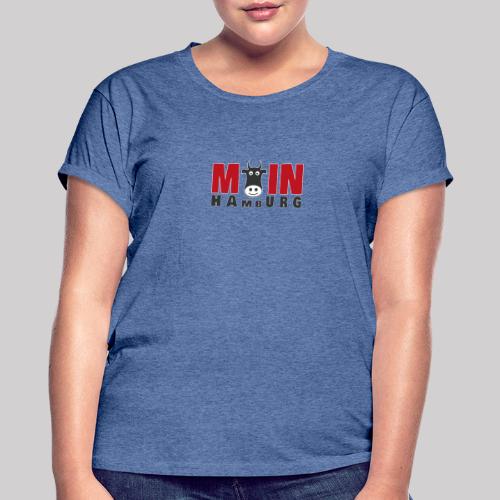 Speak kuhlisch -MOIN HAmbURG - Frauen Oversize T-Shirt