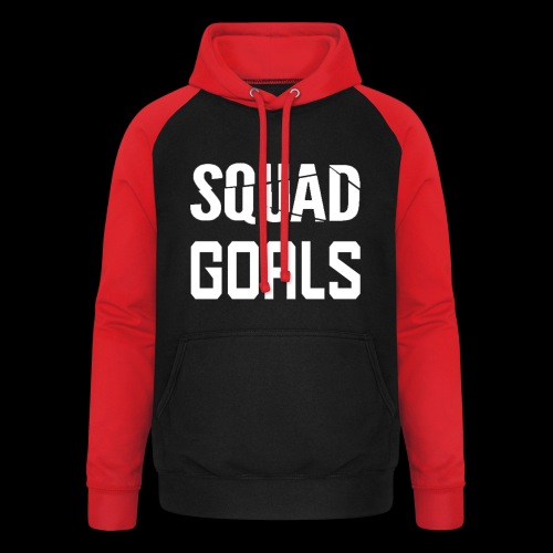 squad goals - Uniseks baseball hoodie