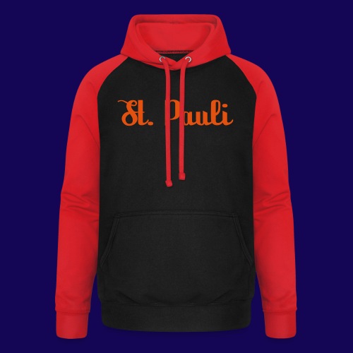St. Pauli Logotype: Dein Kieztour Begleiter - Unisex Baseball Hoodie