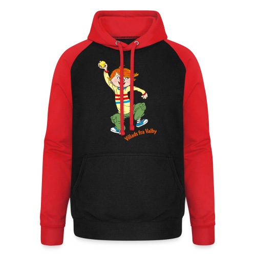 Villads fra Valby - Unisex baseball hoodie