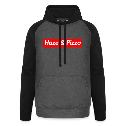 Haze & Pizza - Unisex Baseball Hoodie
