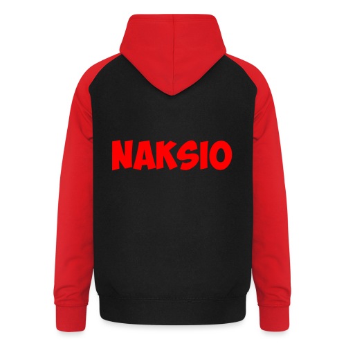 T-shirt NAKSIO - Sweat-shirt baseball unisexe