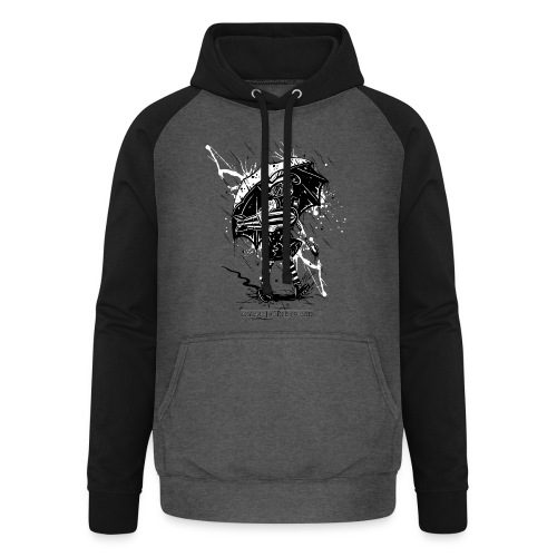 schools out for war - Unisex Baseball Hoodie