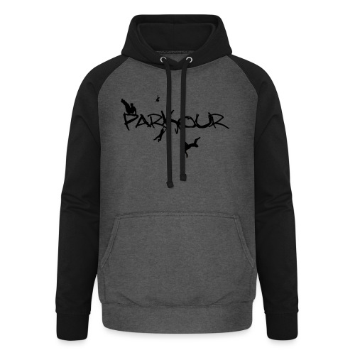 Parkour Sort - Unisex baseball hoodie