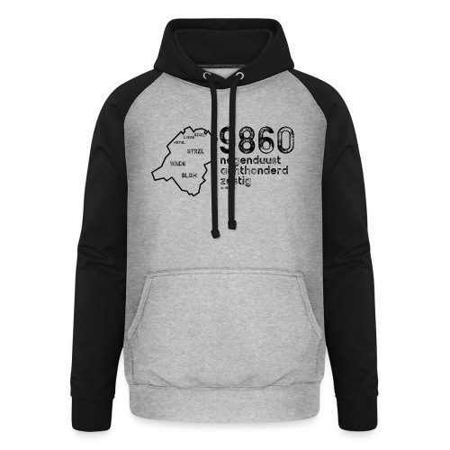 9860 Shape Oosterzele - Uniseks baseball hoodie