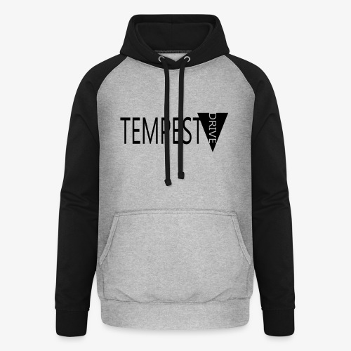 Tempest Drive: Full Logo - Unisex baseball hoodie
