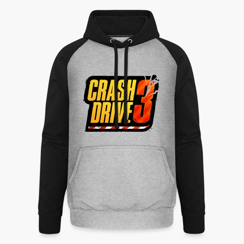Crash Drive 3 - Logo - Uniseks baseball hoodie