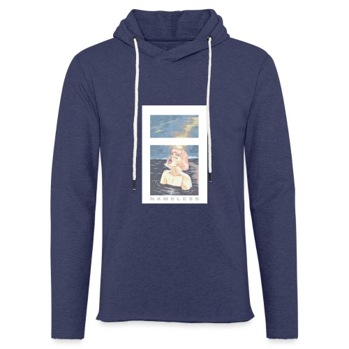 NAMELESS OCEAN BABE - Sweat-shirt à capuche léger unisexe
