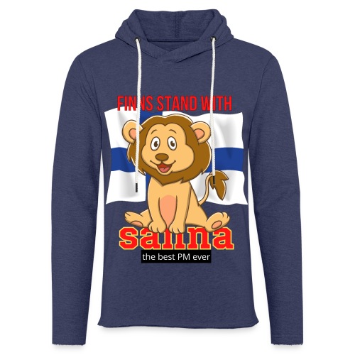 Finns stand with Sanna the best PM ever - Kevyt unisex-huppari