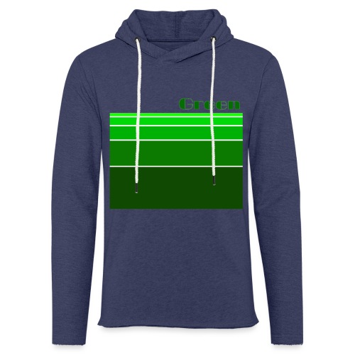 Green - Leichtes Kapuzensweatshirt Unisex