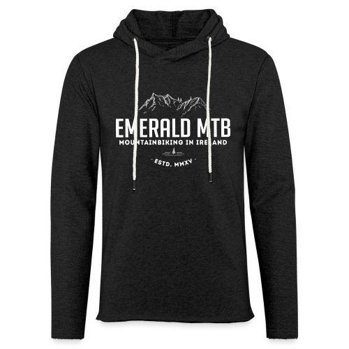 Emerald MTB logo - Light Unisex Sweatshirt Hoodie