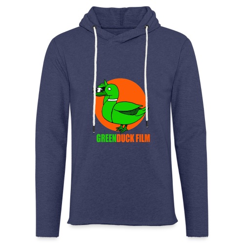 Greenduck Film Orange Sun Logo - Let sweatshirt med hætte, unisex