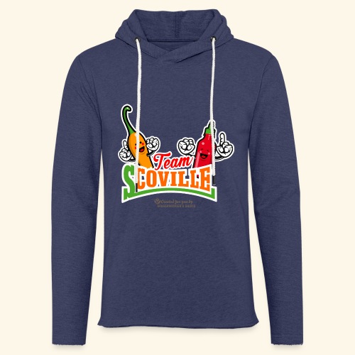 Chili Pepper Fan Merch Design Team Scoville - Leichtes Kapuzensweatshirt Unisex