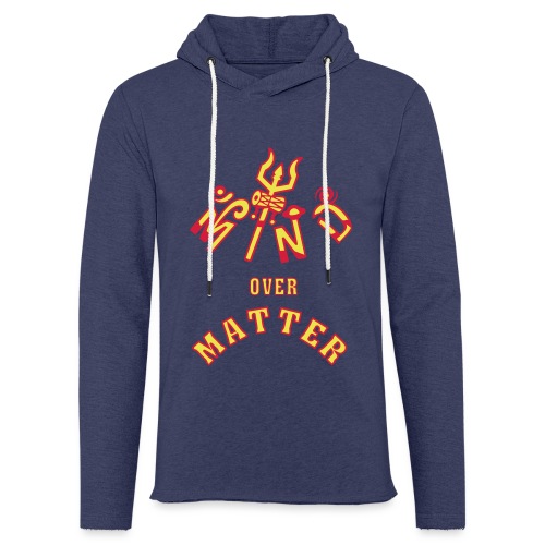 Mind over Matter - Let sweatshirt med hætte, unisex