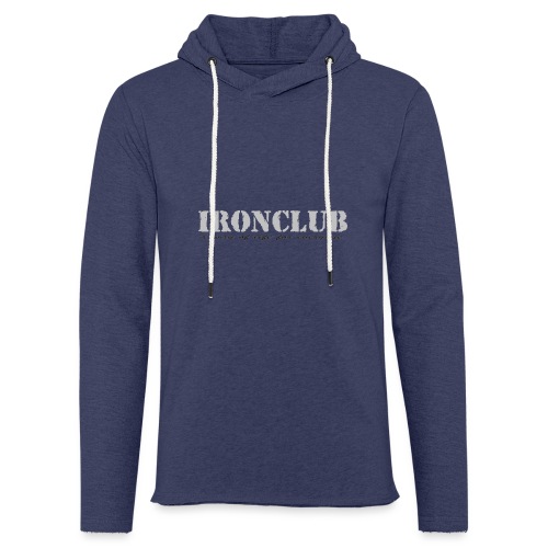 IRONCLUB - a way of life for everyone - Lett unisex hette-sweatshirt
