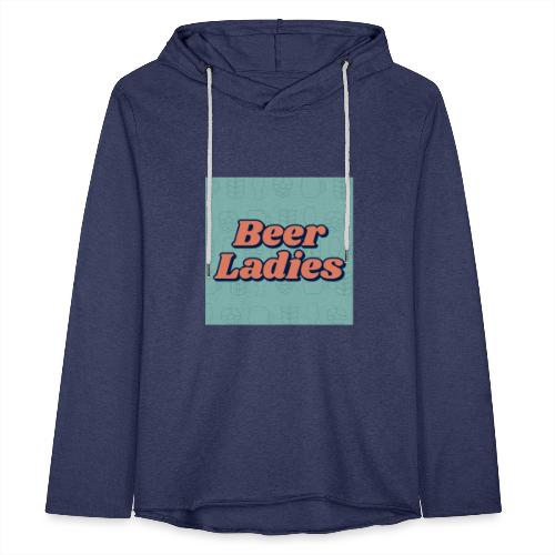 Beer Ladies - Square Teal - Light Unisex Sweatshirt Hoodie