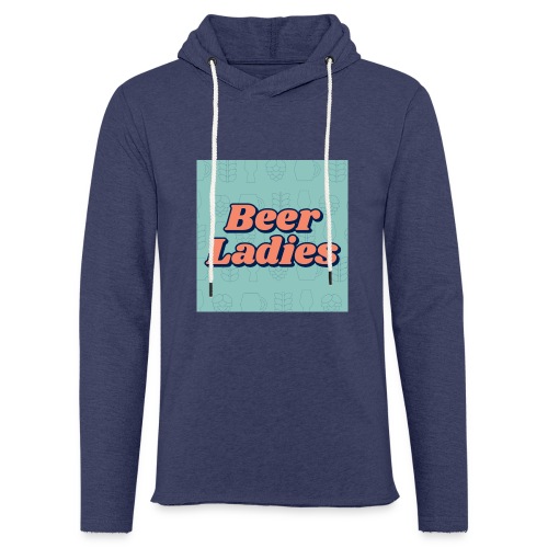 Beer Ladies - Square Teal - Light Unisex Sweatshirt Hoodie