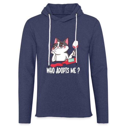 Cats Karma - Leichtes Kapuzensweatshirt Unisex