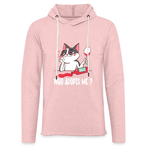 Cats Karma - Leichtes Kapuzensweatshirt Unisex