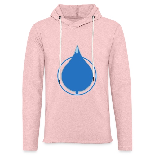 Water Drop - Sweat-shirt à capuche léger unisexe