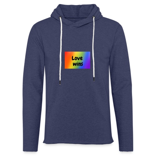 love wins - Light Unisex Sweatshirt Hoodie