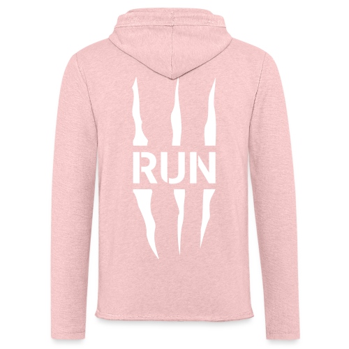 Run Scratch - Sweat-shirt à capuche léger unisexe