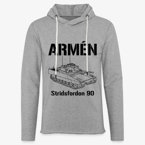 Armén Stridsfordon 9040 - Lätt luvtröja unisex
