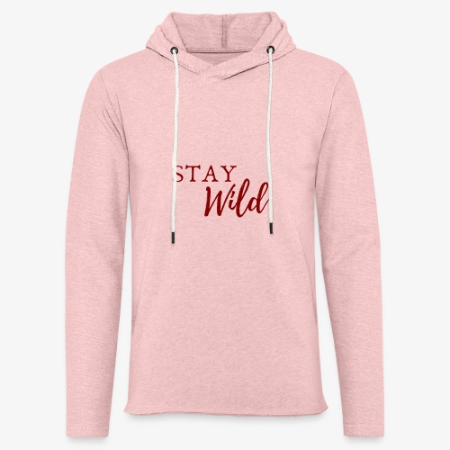 stay wild - Felpa con cappuccio leggera unisex