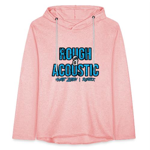 Rough & Acoustic Logo - Leichtes Kapuzensweatshirt Unisex