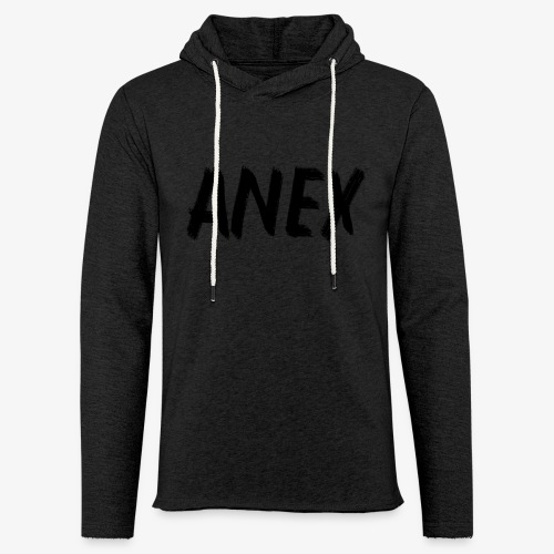 V-neck T-Shirt Anex black logo - Light Unisex Sweatshirt Hoodie