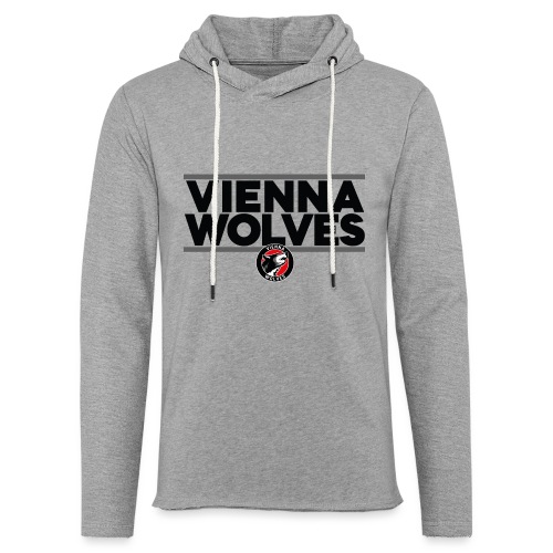 Vienna Wolves Shirt Dunkel-Grau - Leichtes Kapuzensweatshirt Unisex