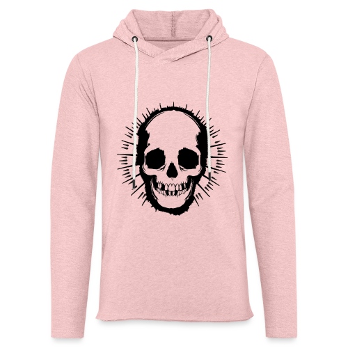 Skull & Bones No. 2 - schwarz/black - Leichtes Kapuzensweatshirt Unisex