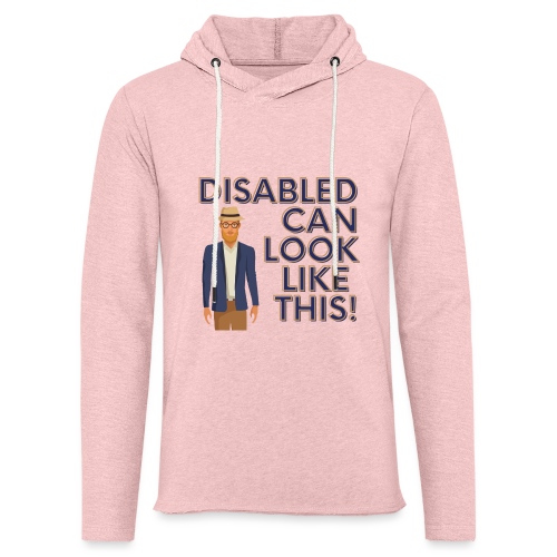 Disabled can look like this 6 - Lichte hoodie uniseks