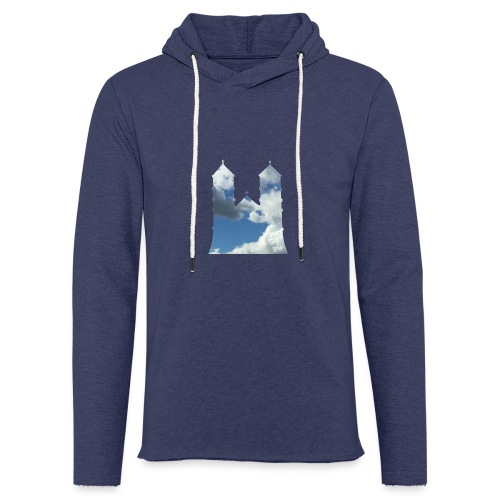 Lund Cathedral and sky - Light Unisex Sweatshirt Hoodie