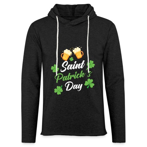 St. Patricks Day - Leichtes Kapuzensweatshirt Unisex