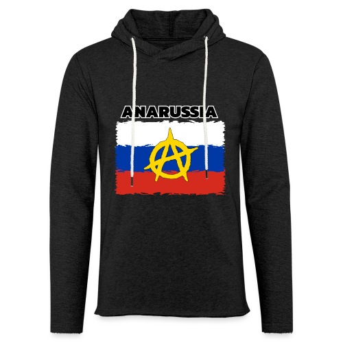 Anarussia Russia Flag Anarchy - Leichtes Kapuzensweatshirt Unisex