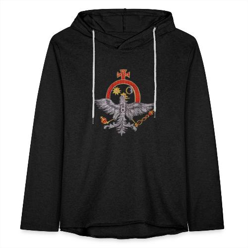 Medieval Alchemical Grey Eagle - Let sweatshirt med hætte, unisex