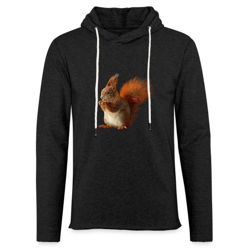 Eichhörnchen - Leichtes Kapuzensweatshirt Unisex