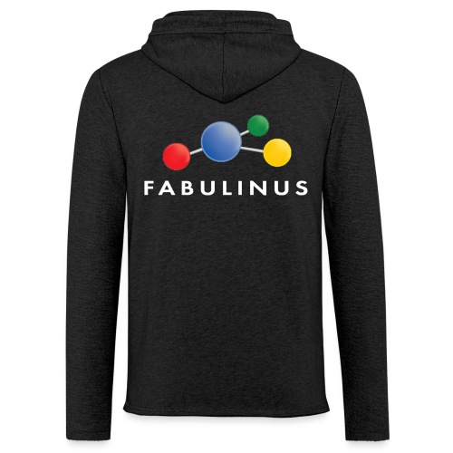 Fabulinus logo dubbelzijdig - Lichte hoodie uniseks