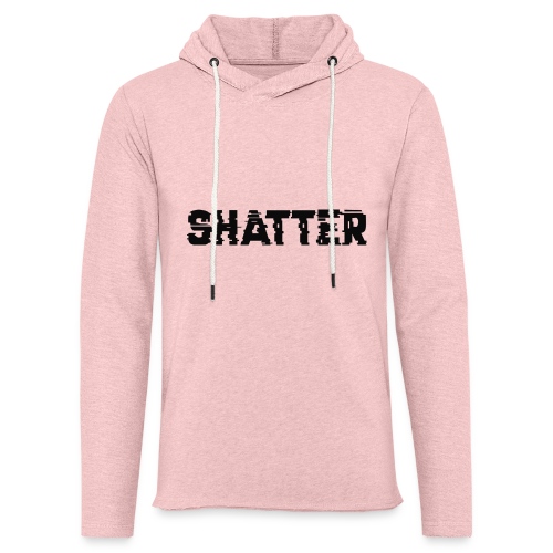 shatter - Leichtes Kapuzensweatshirt Unisex