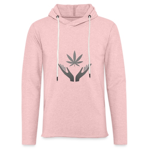 Cannabis-Logo - Sweat-shirt à capuche léger unisexe